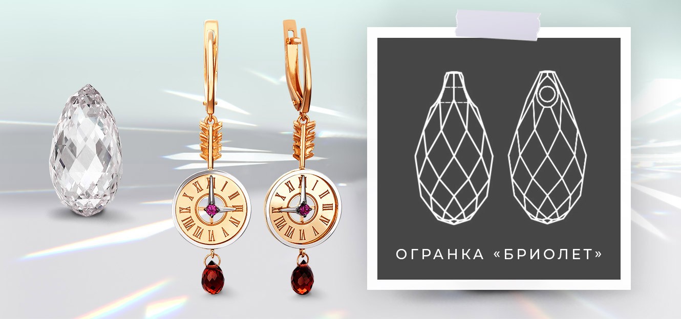 Огранка Бриолет. Статья в блоге PLATINA Огранка Бриолет. Статья в блоге PLATINA