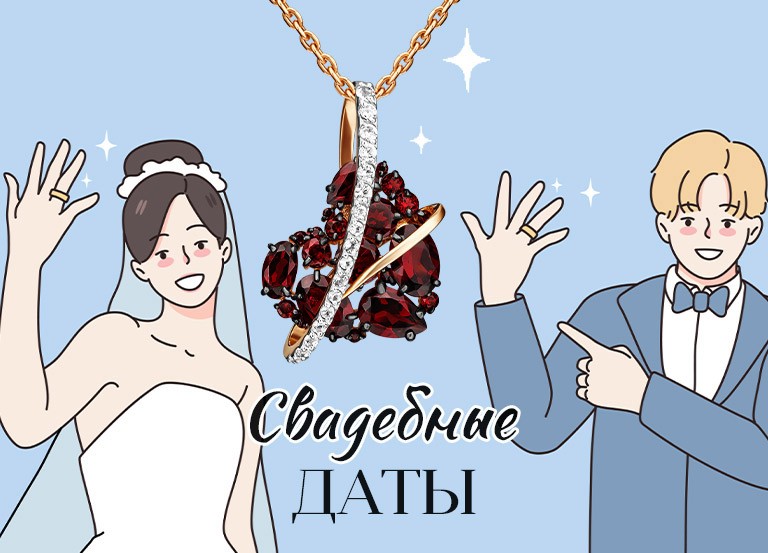 Свадебные годовщины — Названия и Что дарить?