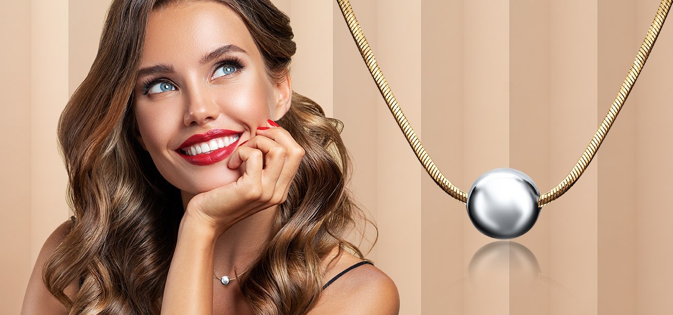 Колье из разных видов золота