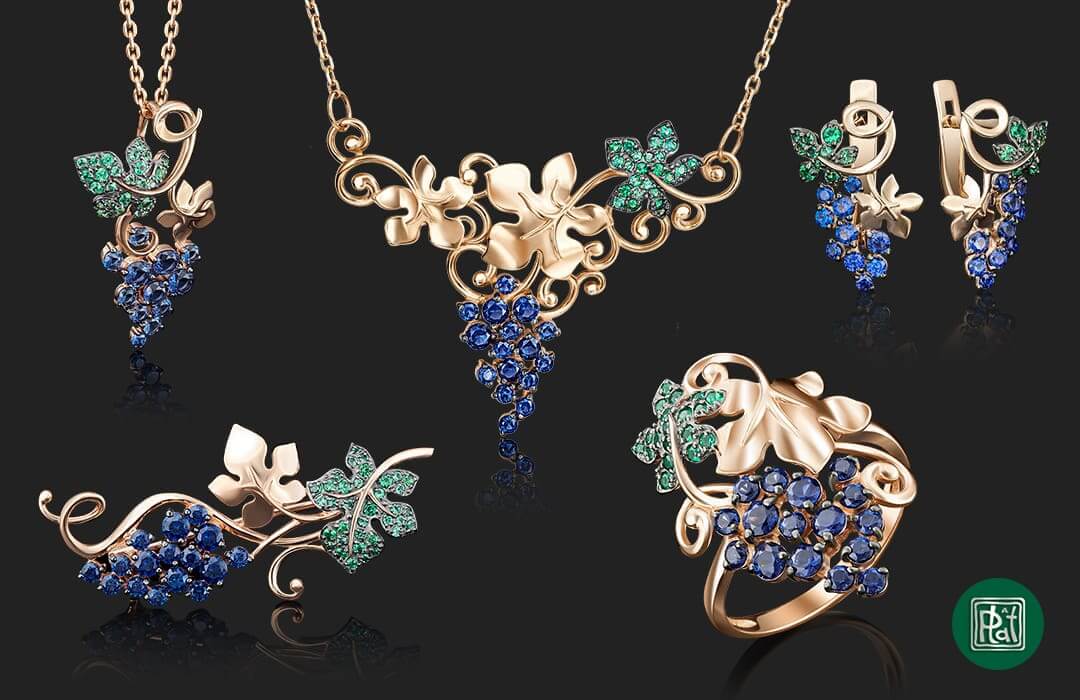 &nbsp;Топ-5 украшений с цветными фианитами