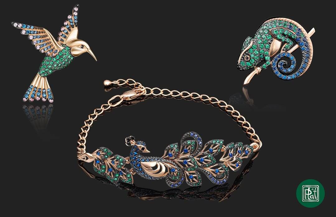 Топ-5 украшений с цветными фианитами