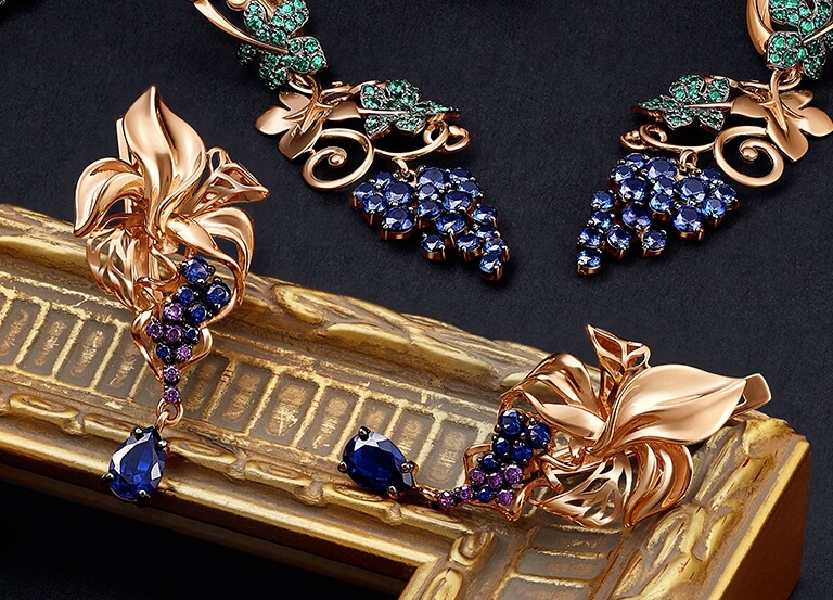 Топ-5 украшений с цветными фианитами