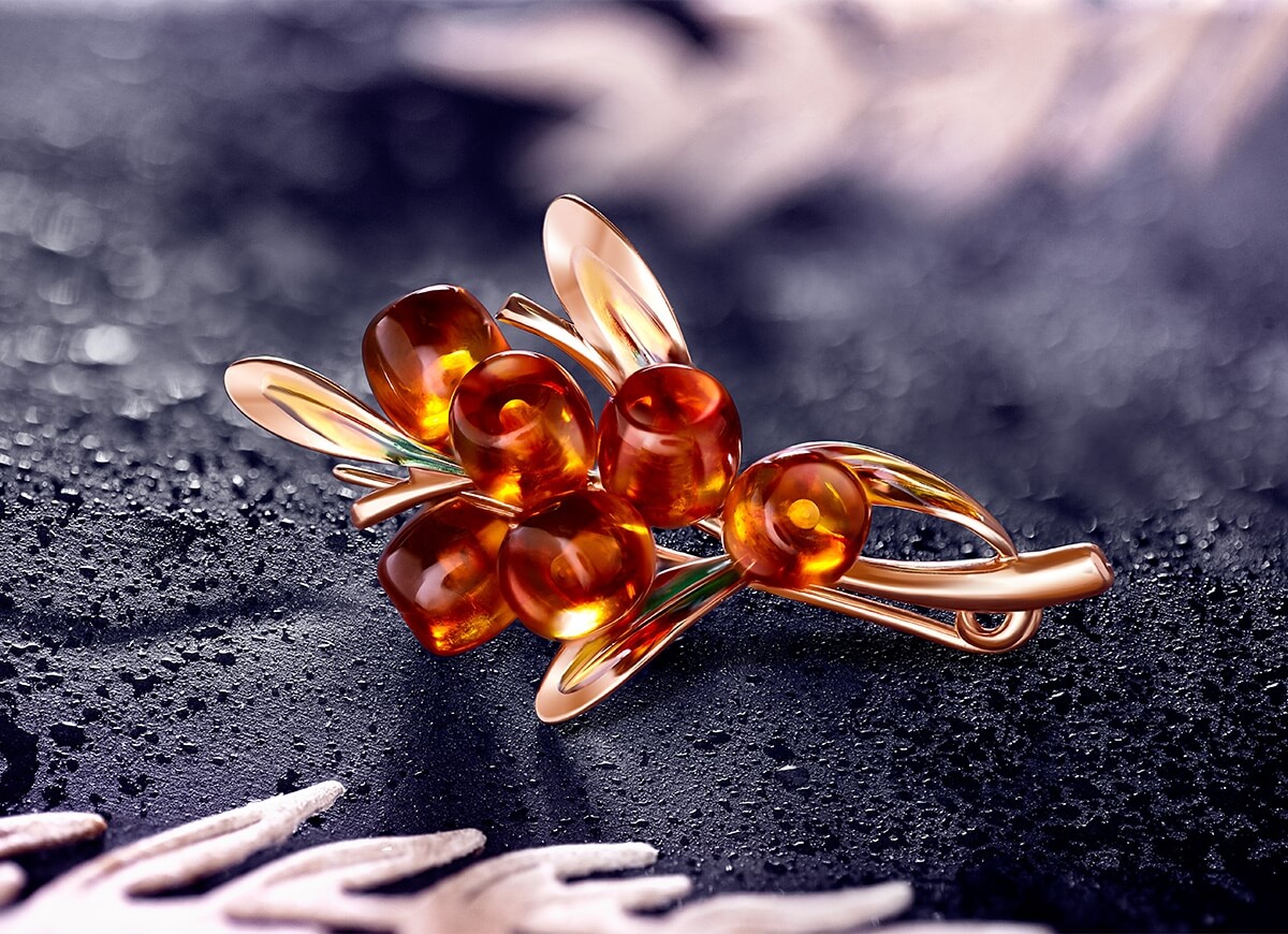 Уютный камень осени: янтарь