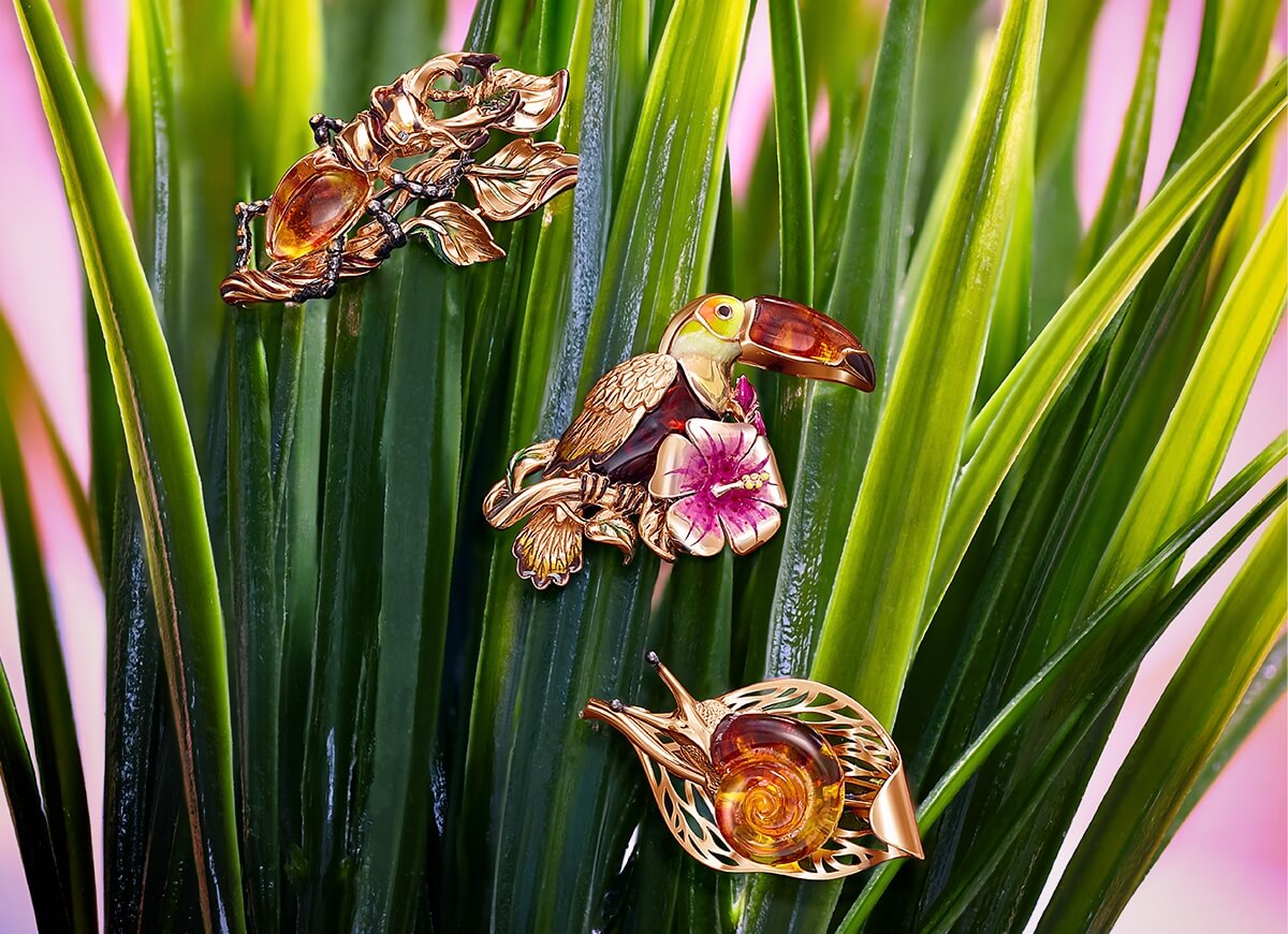 Уютный камень осени: янтарь