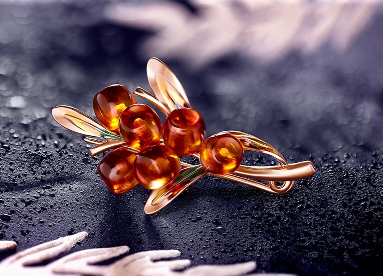 Уютный камень осени: янтарь