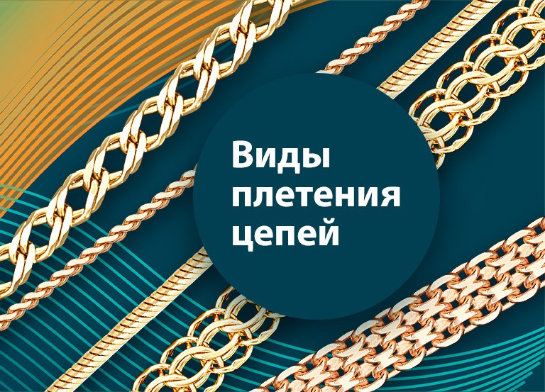 Виды плетения цепей