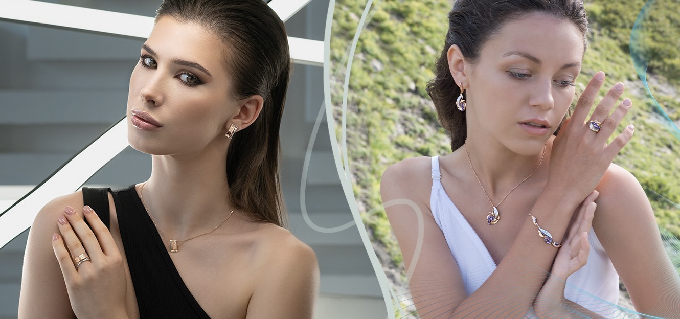 Украшения из новых коллекций на выгодных условиях